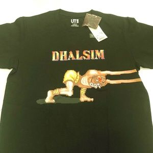 Uniqlo Street Fighter Dhalsim Black UT Graphic Tee